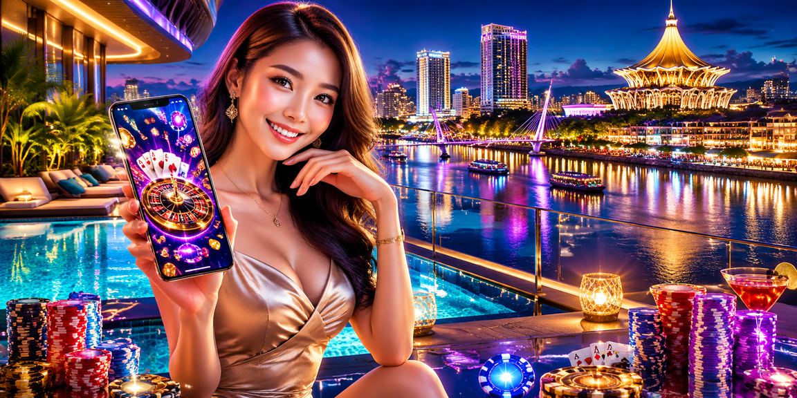 Pengguna di Kuching menggunakan aplikasi kasino mudah alih untuk tuntut bonus selamat datang