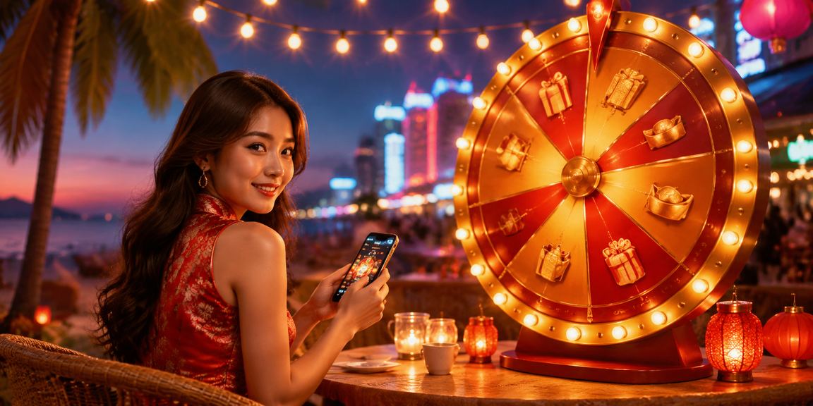 Peserta bertuah menerima hadiah dalam cabutan bertuah Langkawi