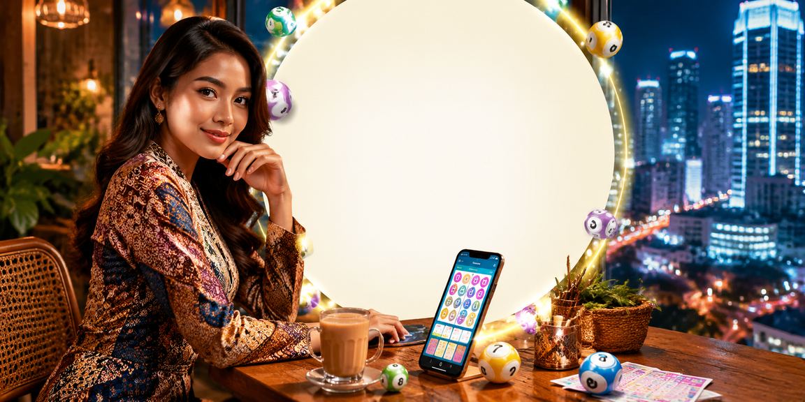 Gambar seni batik dengan tema loteri Petaling Jaya